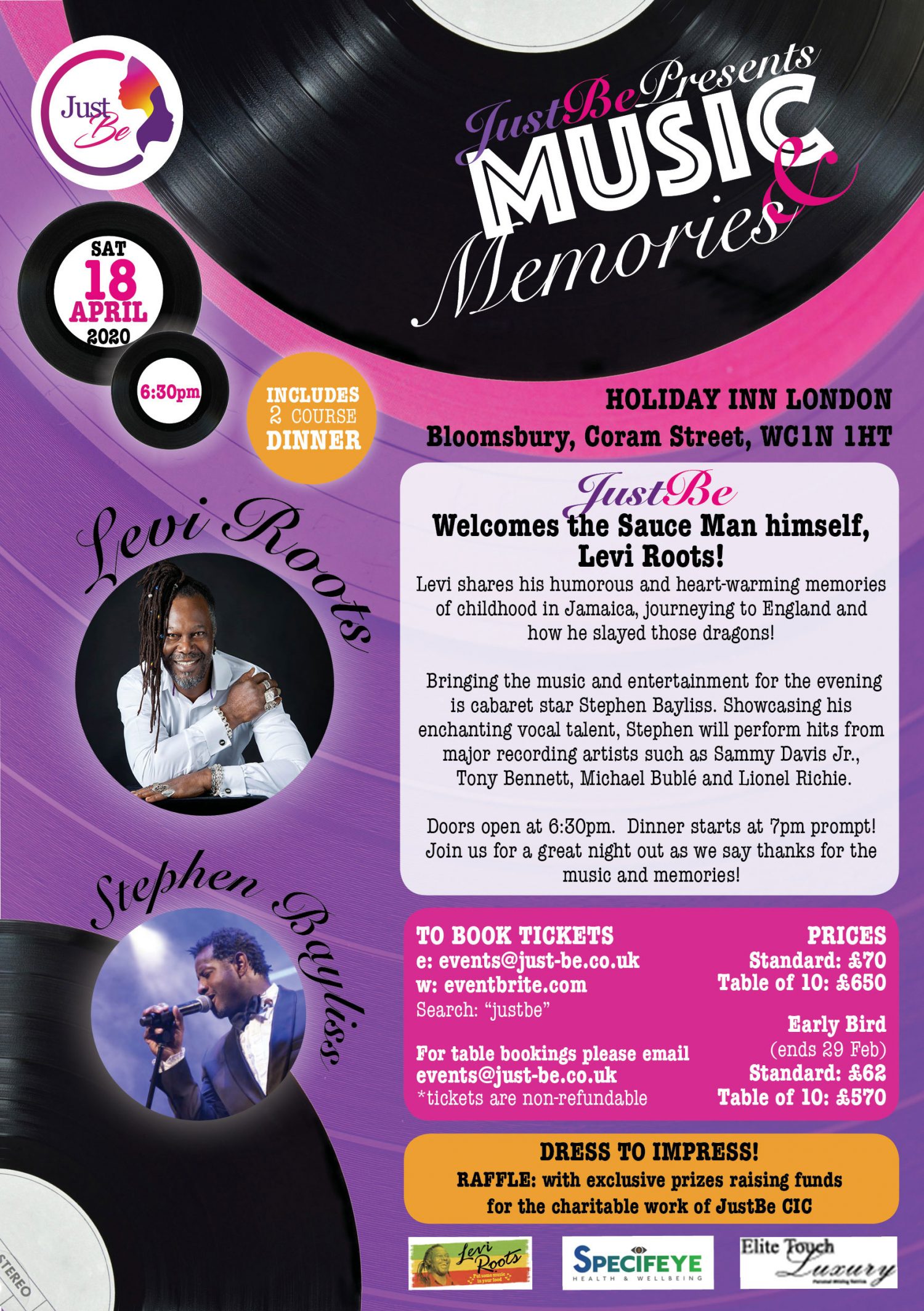 Music Memories Just Be Co Uk Women S Events London