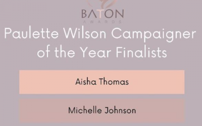 Paulette Wilson Campaigner of The Year Finalists